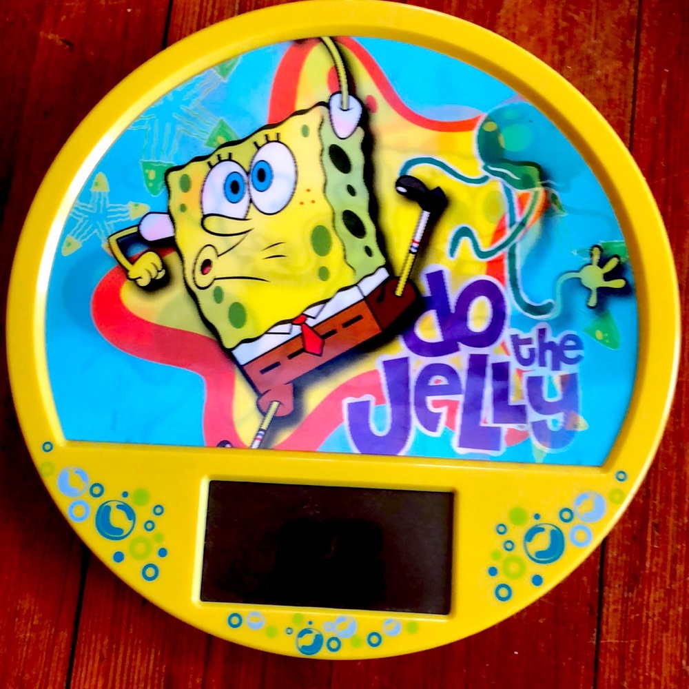 Kids spongebob clock